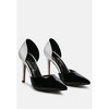 Candy Cane Patent Faux Leather High Heel Pumps Women - 3 of 4