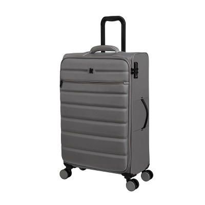 it luggage Census Softside Medium Checked Spinner Suitcase