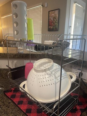 rayintelligent Stainless Steel 2 Tier Dish Rack & Reviews