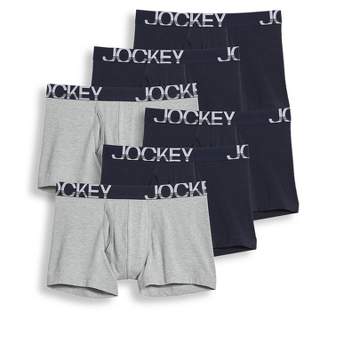 Jockey Generation™ Men's Striped Boxer Briefs 3pk - Blue/orange/coral Red  Xl : Target