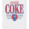 Men's - Coca-Cola - Patriotic Coke Collegiate Short Sleeve Graphic T-Shirt - 2 of 4