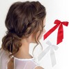 Unique Bargains Fashion Double Ribbon Hair Clips Hairdo Clip 2 Pcs - 3 of 4