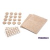 Magic Sliders 102pk HD Self-Stick Adhesive Pads Oatmeal - 3 of 3