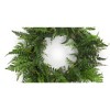 24" Mixed Fern Wreath – Rustic Greenery for Entryway or Living Room – By Melrose - 2 of 3