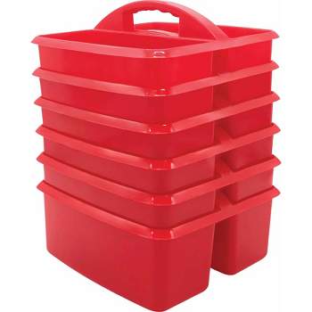 GetUSCart- mDesign Plastic Long Bin Organizer Caddy Container w