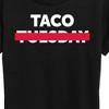 Women's - Instant Message - Taco Tuesday Crossed Out Short Sleeve Graphic T-Shirt - 2 of 4