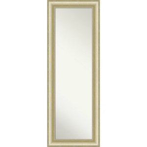 Amanti Art Textured Light Gold Non-Beveled On the Door Mirror, Full Length Mirror, Wall Mirror 53 in. x 19 in. - 1 of 4