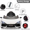 12V Ride On Car for Kids, Battery Powered Sports Car Toy for Boys & Girls, with USB, Music, Remote Control, Headlight - 4 of 4