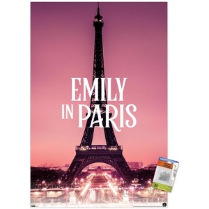 Trends International Emily In Paris - Eiffel Tower Unframed Wall Poster Prints - 1 of 4