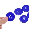Unique Bargains Resin Snap Fastener Round Flat 4-Hole Sewing Buttons 10 Pcs - 4 of 4