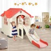 Infans Outdoor Play house and Slide Set for Kids w/ 7 PCS Toy Set & Waterproof Cover - 3 of 4