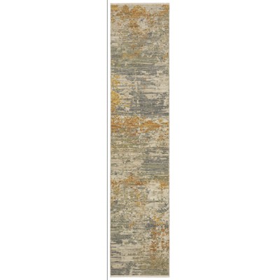 Oriental Weavers Soleri SOL03 Beige/ Gold Indoor Area Rug - 2'6" x 12'