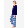 Dreams & Co. Long Sleeve Knit PJ Set - 4 of 4