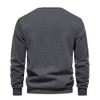 Men's Contrast Trim Polo Sweatshirt - Stretch Knit Comfort Long Sleeve Top - 4 of 4