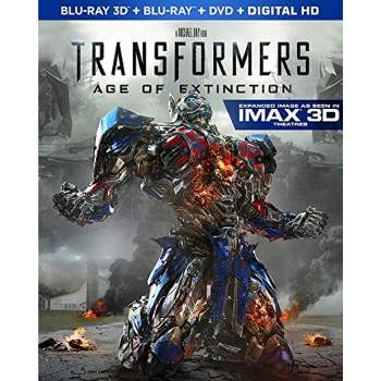 Transformers: Age of Extinction [Includes Digital Copy] [3D] [Blu-ray/DVD]
