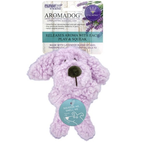 Multipet Aromadog Fleece Dog Toy - Purple - 6 : Target