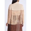 ELOQUII Women's Plus Size Fringe Half Sweater - 3 of 4