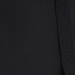 black frame black cloth bag