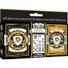 MasterPieces Officially Licensed NHL Pittsburgh Penguins 2-Pack Playing cards & Dice set for Adults. - 2 of 4