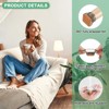 Unique Bargains Silicone Cups Felt Furniture Pads for Hardwood Floors 24 Pcs - 2 of 4