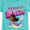 Girls' - Santiago of the Seas - Mermaid Magic Fitted Short Sleeve Graphic T-Shirt - 2 of 4