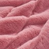 Cozy Bliss Plush Faux Fur Blanket, Ultra Soft Throw - 2 of 4