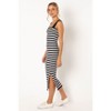 Petal and Pup Womens Ledger Midi Dress - 3 of 4