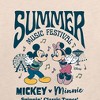 Women's - Disney - Mickey & Friends Lightweight French Terry Wide Neck Long Sleeve Shirt - 2 of 4