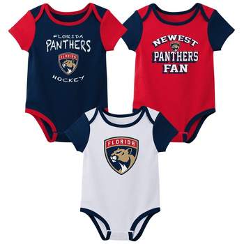 NHL Florida Panthers Infant Boys' 3pk Bodysuit