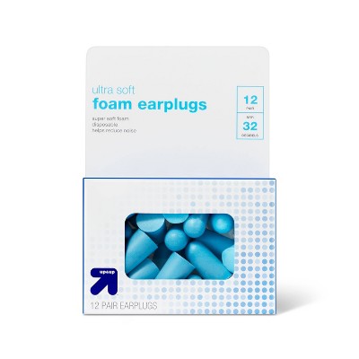 Equate Ultra Soft Foam Ear Plugs, 32dB Noise Reduction Rating, 12