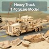 ROBOTIME 3D Wooden Puzzle for Adults-Mechanical Car Model Kits, Vehicle Building Kits, Beige, 8.82"*2.87"*3.94" - 3 of 4