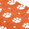NCAA Clemson Tigers 40"x72" Beach Towel: Sports Team Logo Plush - 3 of 3