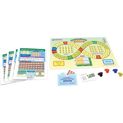 NewPath Learning Multiplication Concepts and Strategies Learning Center Game, Grade 3 to 5
