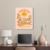 Art Remedy Sun Peaches Bees Never Stop Retro Summer Drinks Art Prints Unframed - 2 of 4