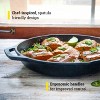Lodge 12 Inch Cast Iron Everyday Pan - Chef Collection - Use on Oven, Stove, Grill, or Fire - Easy to Clean - Cast Iron Pan with Lid-Durable Cookware - 3 of 4