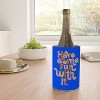 Rhianna Marie Chan Have Some Fun With It Blue Wine Chiller - Deny Designs - 2 of 2