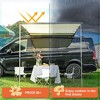 Yescom Car Side Awning Rooftop Pull Out Tent Shelter - 4 of 4