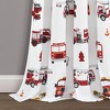 52"x84" Kids' Fire Truck Window Curtain Panels Set - Lush Décor - 3 of 4