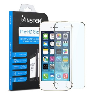 INSTEN Clear Tempered Glass Screen Protector Compatible With Apple iPhone 5/5C/5S/SE 2016 (NOT FOR iPhone SE 2020) - 1 of 3