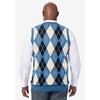 KingSize Tall V-Neck Argyle Sweater Vest - 3 of 4