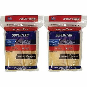 Wooster 4.5" Jumbo-Koter Super/Fab 1/2" Nap 2 Sets Of 2-Pack Roller Cover # RR301-4.5-2PK - 1 of 1