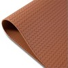 Dainty Home Hudson Reversible Premium Vegan Leather 12" x 18" Placemats Set of 4 - 2 of 2
