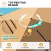Crestlive Products 9x12FT Cantilever Umbrella UV30+ Outdoor 360 Degree Rotation Offset Umbrella 6 Heights Adjustable Patio Umbrella - 4 of 4
