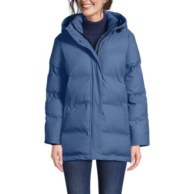 Lands' End Women's Squall Insulated Slicker Puffer Jacket