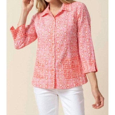 Women's Crinkle Cotton Shorefront Shacket - habitat