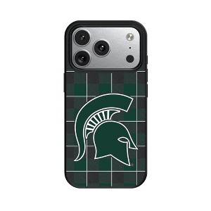 NCAA Big Ten Universities Plaid MagSafe Compatible Cell Phone Case for Apple iPhone 17 Series - 1 of 4