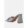 Cupid Kiss Pleated Twist Strap Sandals Women - 3 of 4