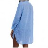 Women's Wo's Big Shirt Button-front Long-sleeve Swim Cover-up - J.Valdi - 2 of 2