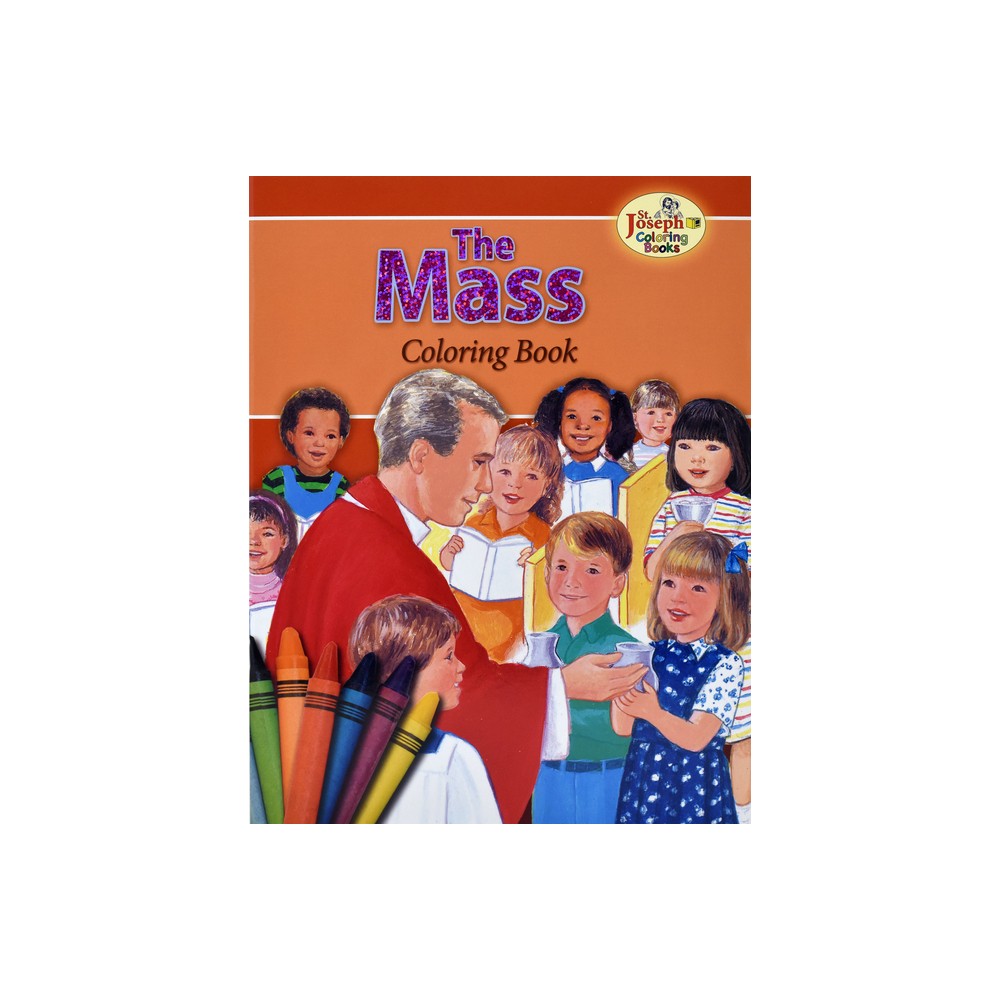 Coloring Book about the Mass - by Emma C MC Kean (Paperback)