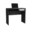 NicBex Home Office Desk 35.1" W Modern Writing Desk with Large Open Storage Shelf and Wooden Frame for Office, Study, Living Room - 2 of 4